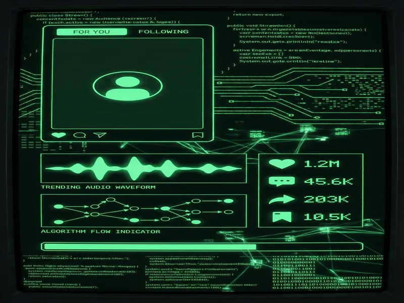 抖音平台 撸撸射 算法分析终端界面